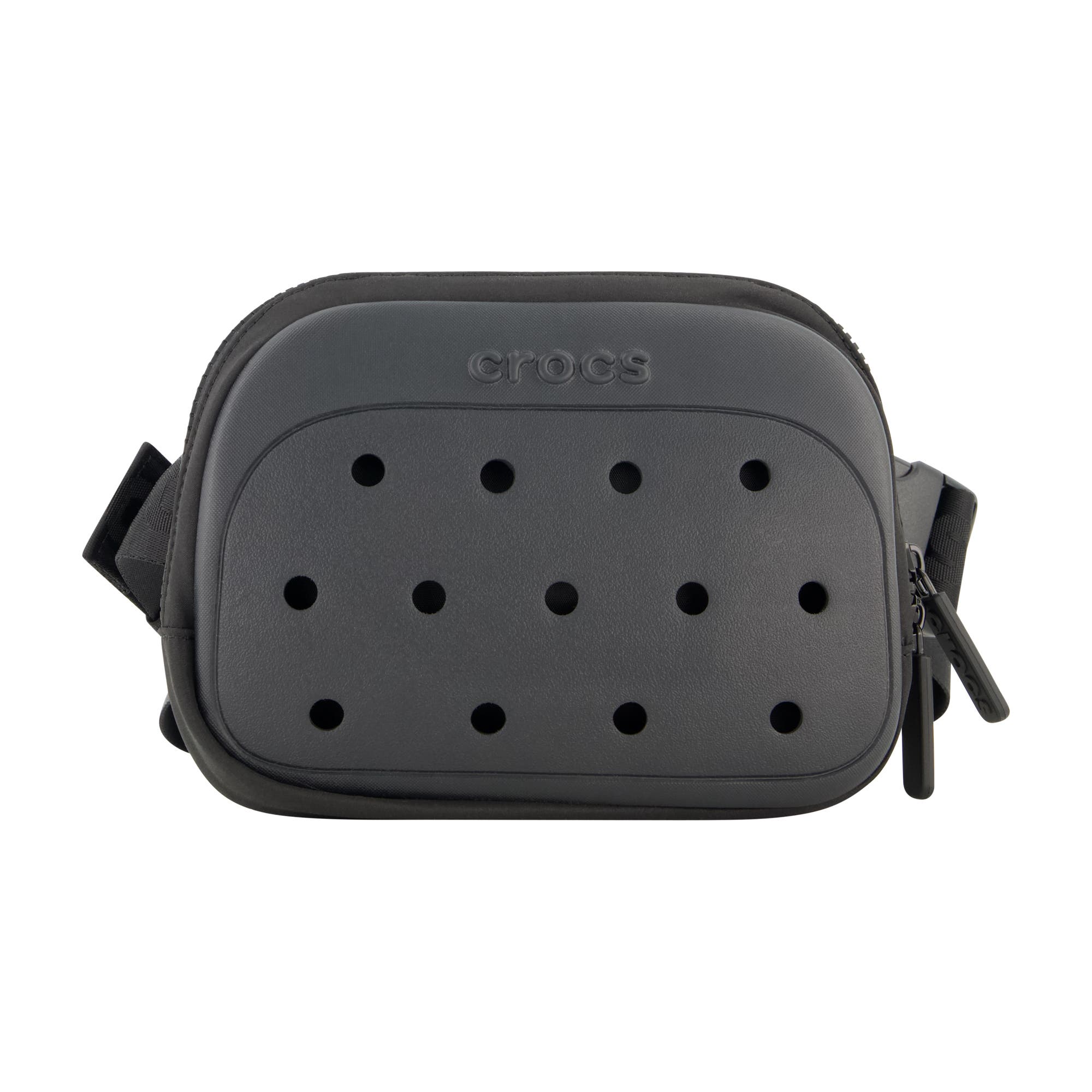 CROCS Classic Belt bag, Alternate, color, Black