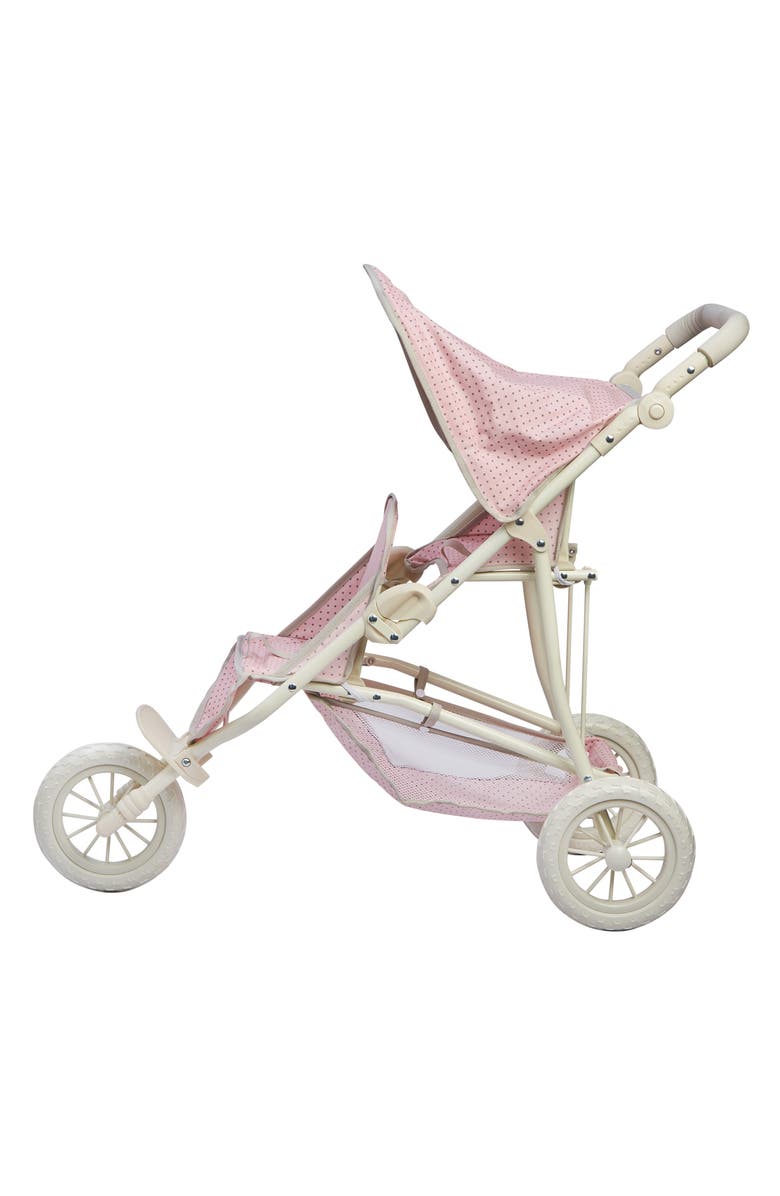 Teamson Kids Olivia's Little World Baby Doll Deluxe Stroller, Alternate, color, Pink