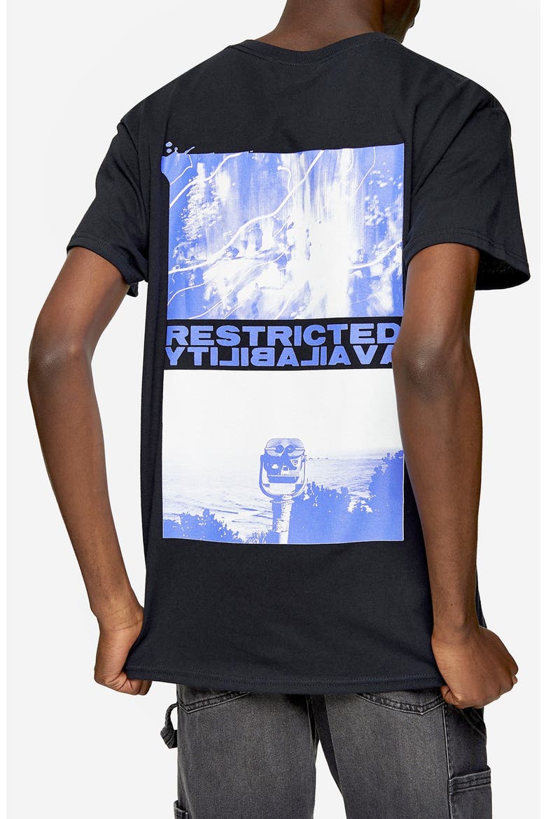 Restricted Graphic Tee, Alternate, color, BLACK
