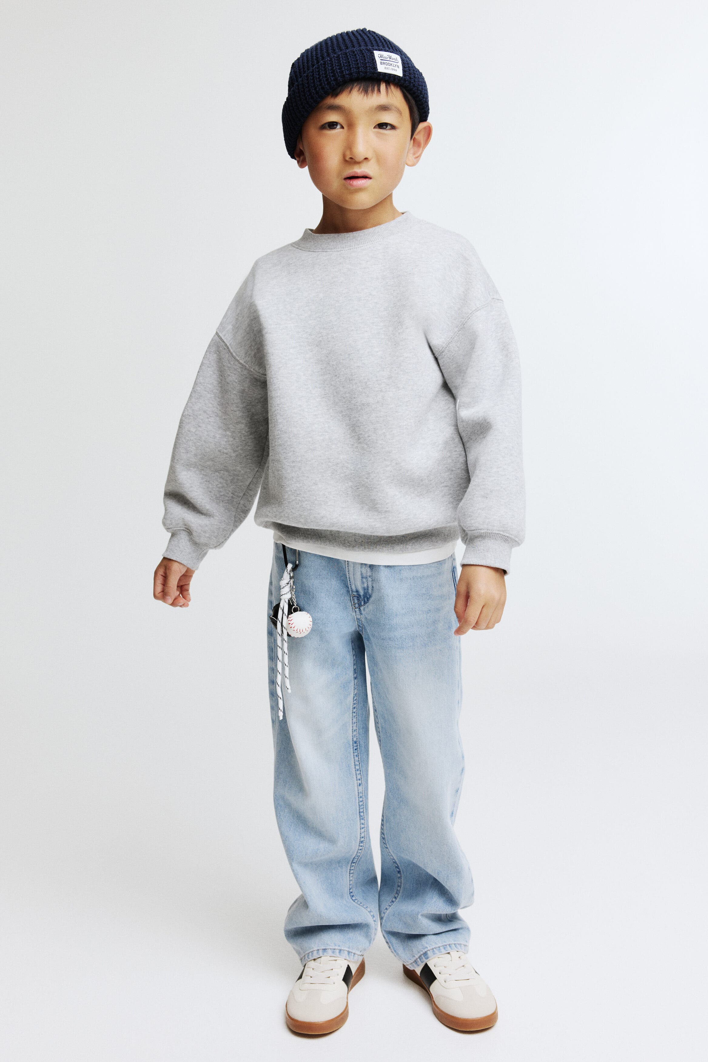 selected Light denim blue