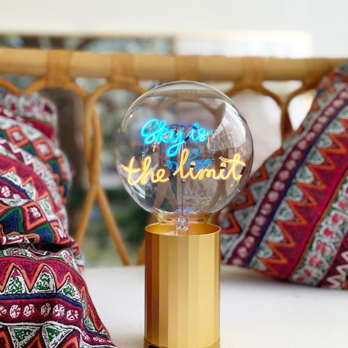 Mitb Sky Is The Limit Portable Table Lamp In Black