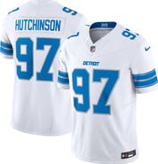 Nike Men's Nike Aidan Hutchinson White Detroit Lions Vapor F.U.S.E. Limited Jersey