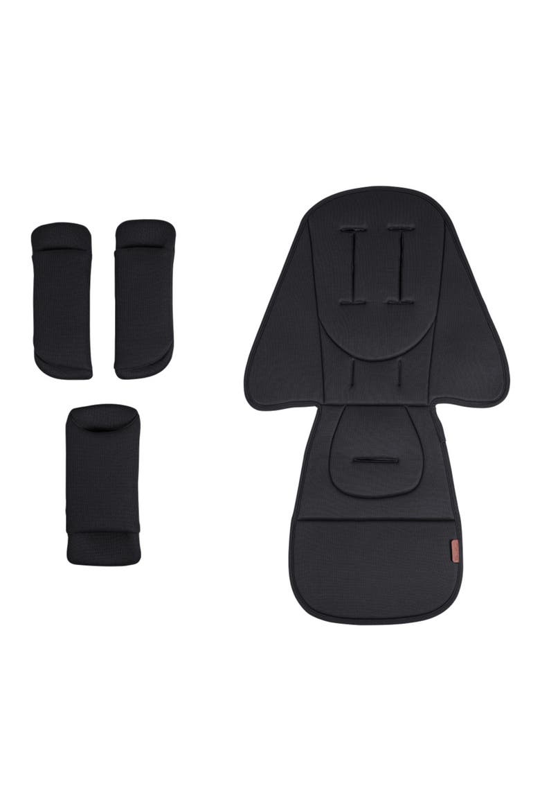 Wave 3 Seat Liner & Harness Pad Set, Main, color, BLACK