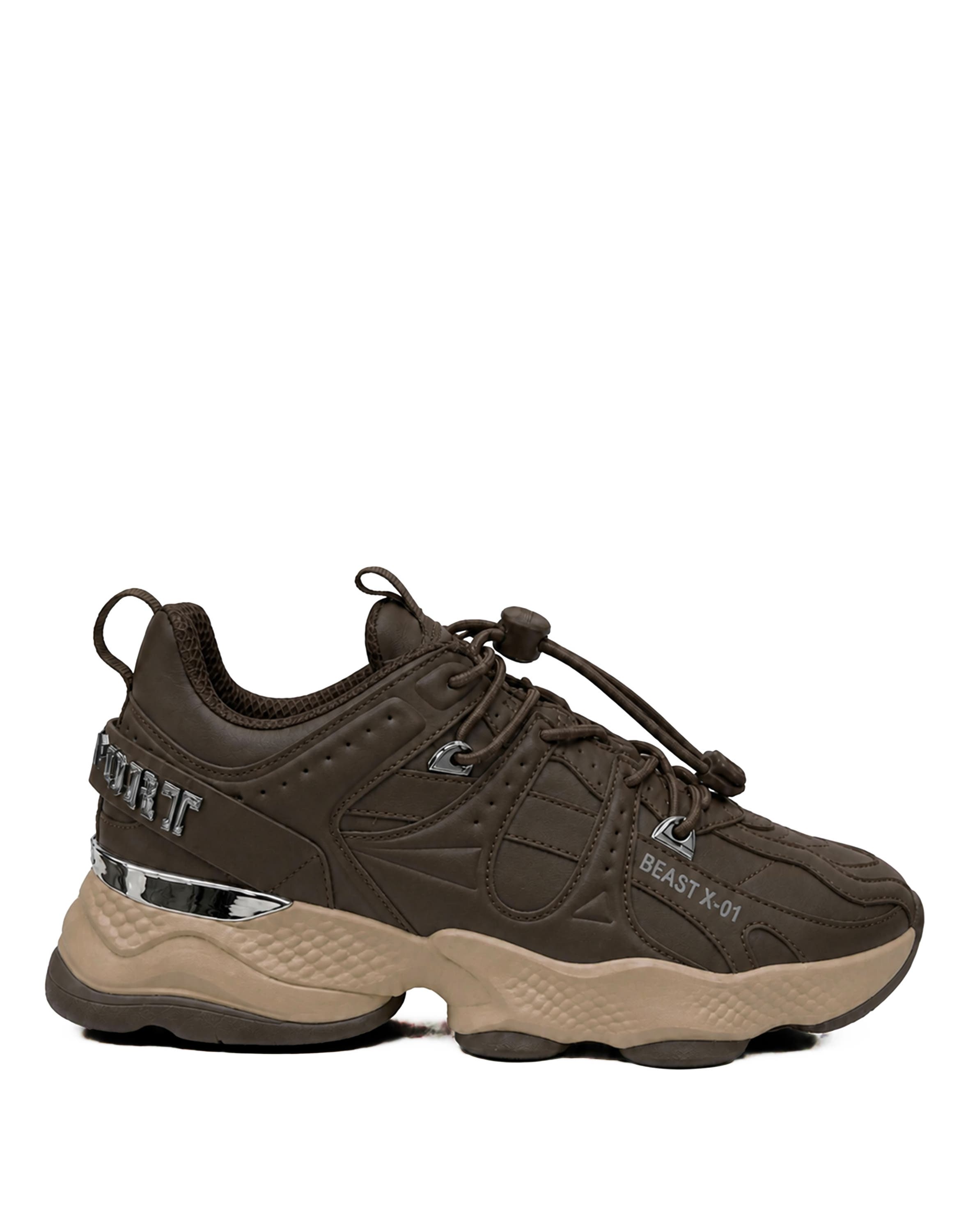 Runner Beast X-01 Nappa Unisex, Main, color, darkbrown