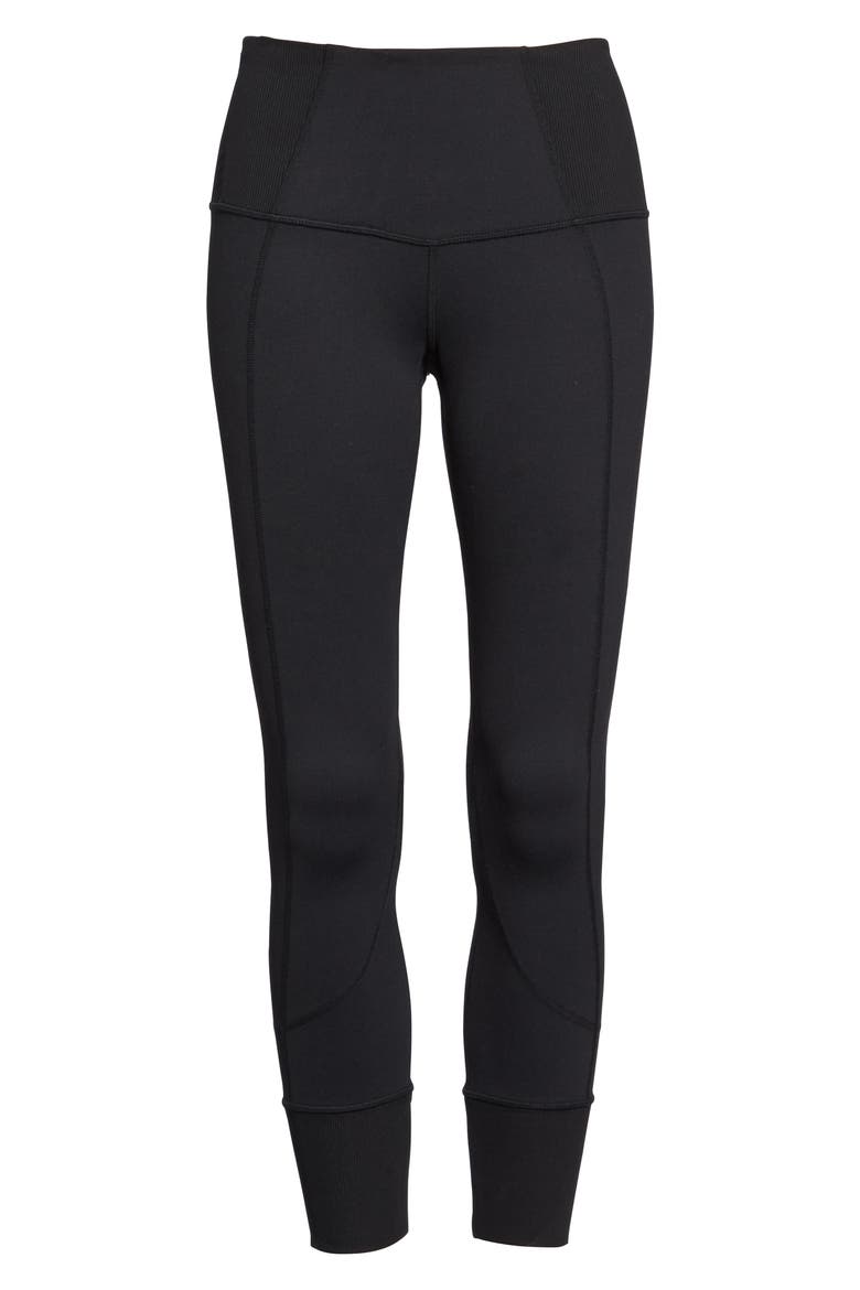 Moonlight High Waist Leggings, Alternate, color, BLACK