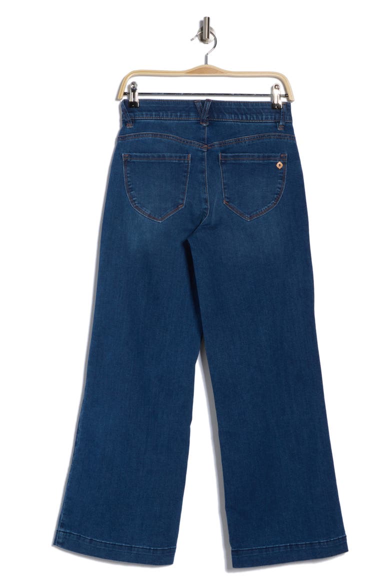 Wide Leg Jeans, Alternate, color, BLUE