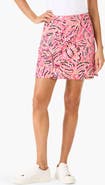 NZ ACTIVE by NIC+ZOE Shadow Floral Tech Stretch Miniskirt