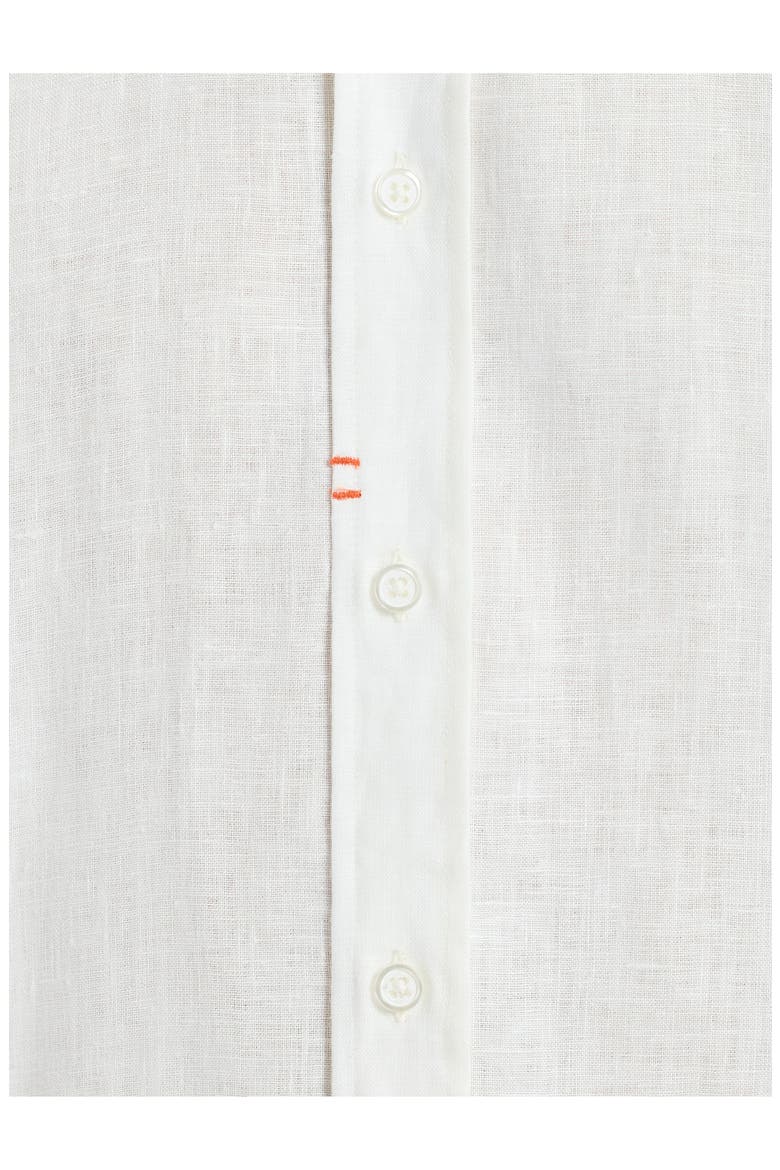 Wenlock Long Sleeve Linen Shirt, Alternate, color, WHITE