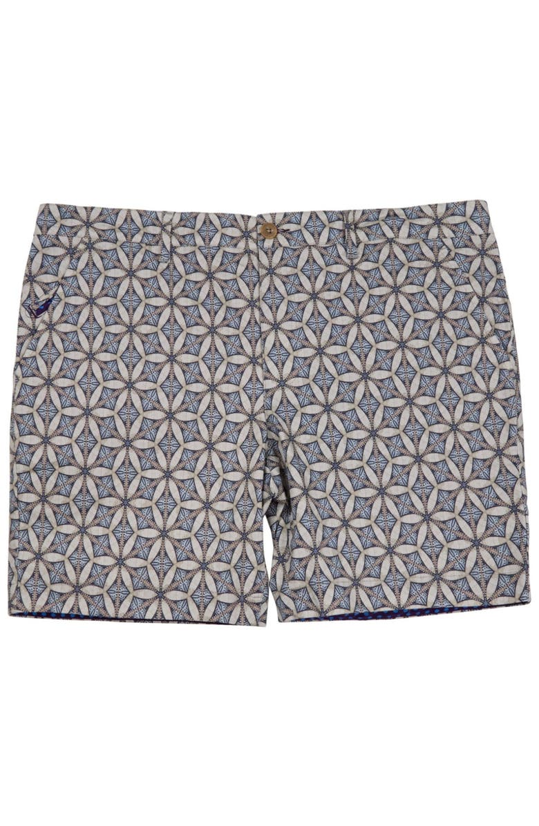 Lords of Harlech Tribal Mens Flat Front Short, Main, color, Tribal Natural