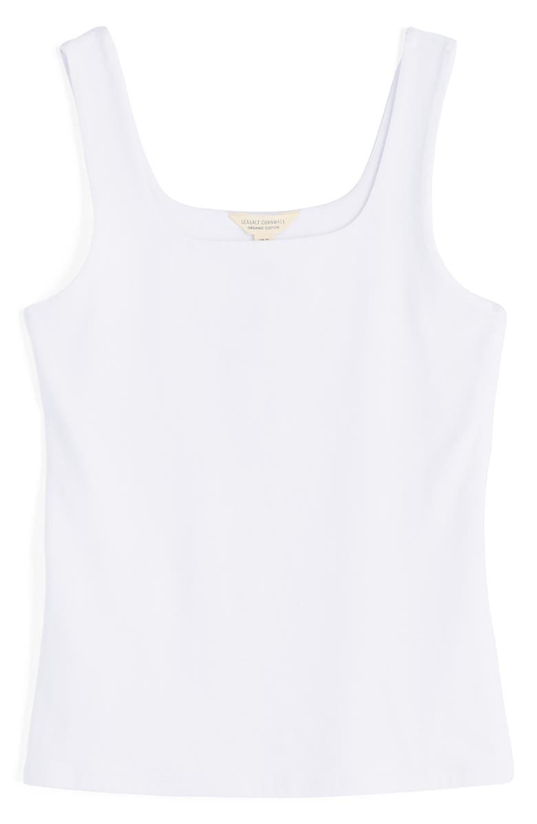 Seasalt Cornwall Cloud Pass Tank, Alternate, color, Salt