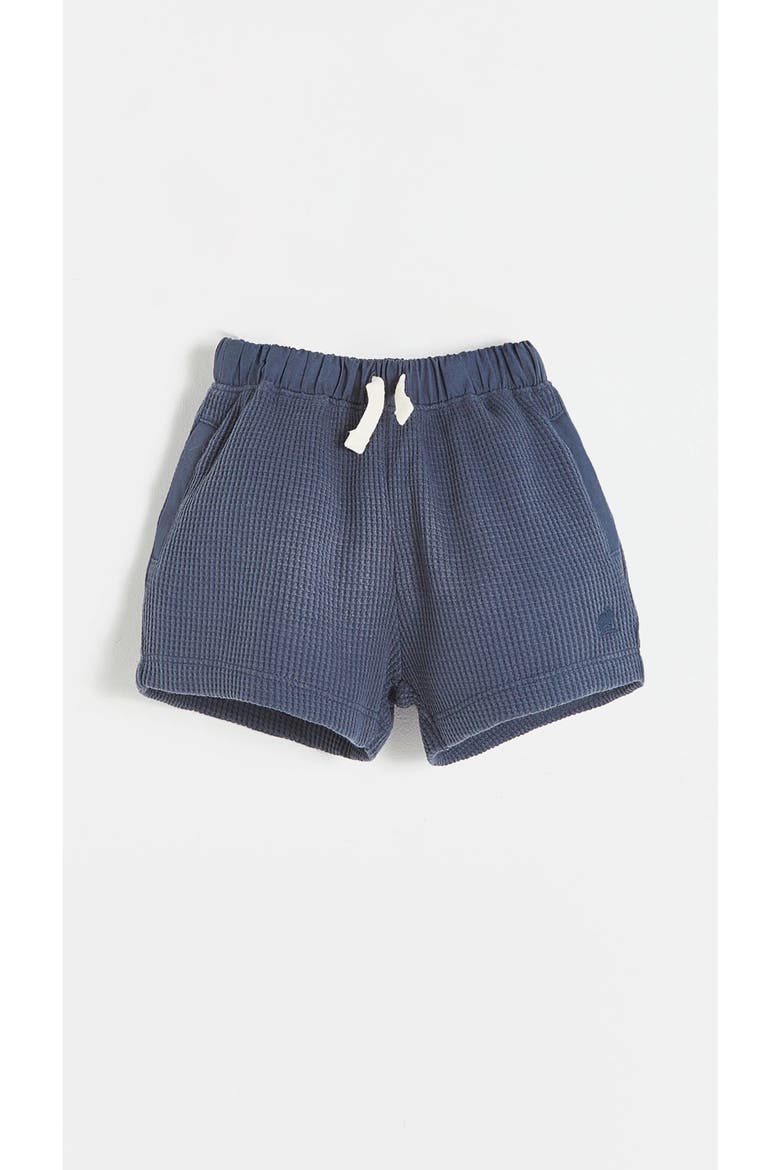 Waffle Short for Infant, Main, color, Blue-graphite