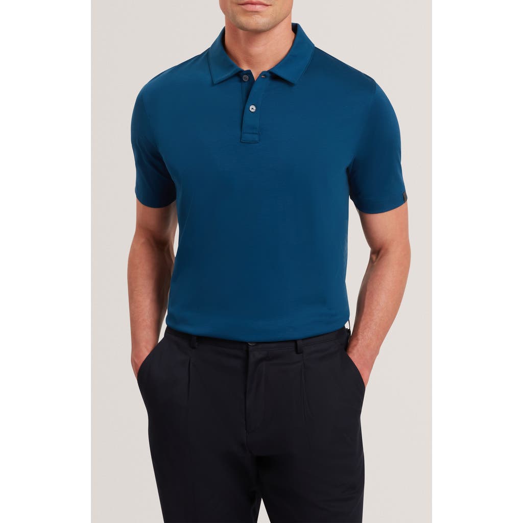 Ted Baker Connall Cotton Polo In Blue