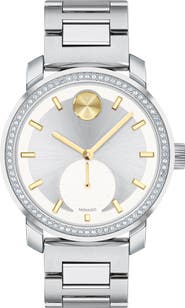 Movado Bold Glitz Bracelet Watch, 36mm