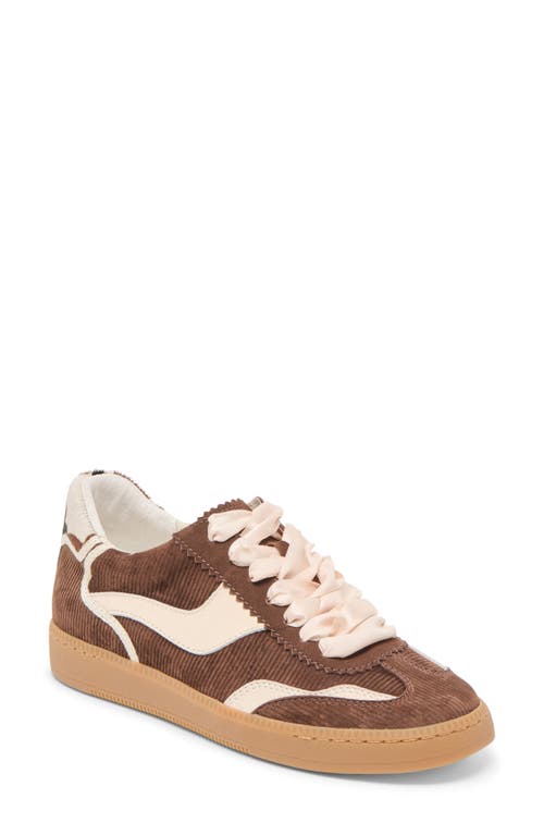 Dolce Vita Notice Sneakers Chocolate Corduroy In Brown