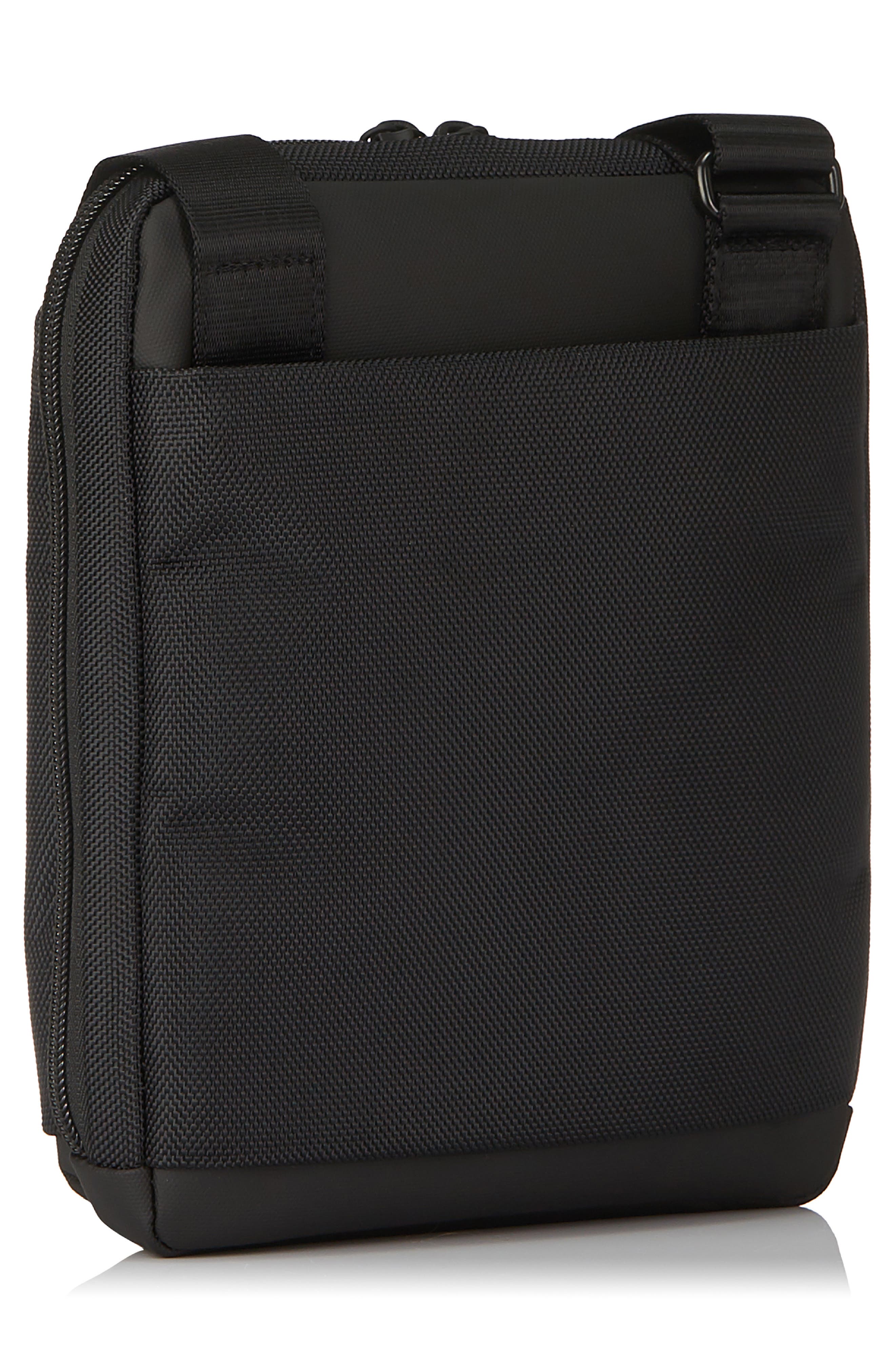 Hedgren Slim Chip RFID Water Repellent Crossbody Bag, Alternate, color, Black