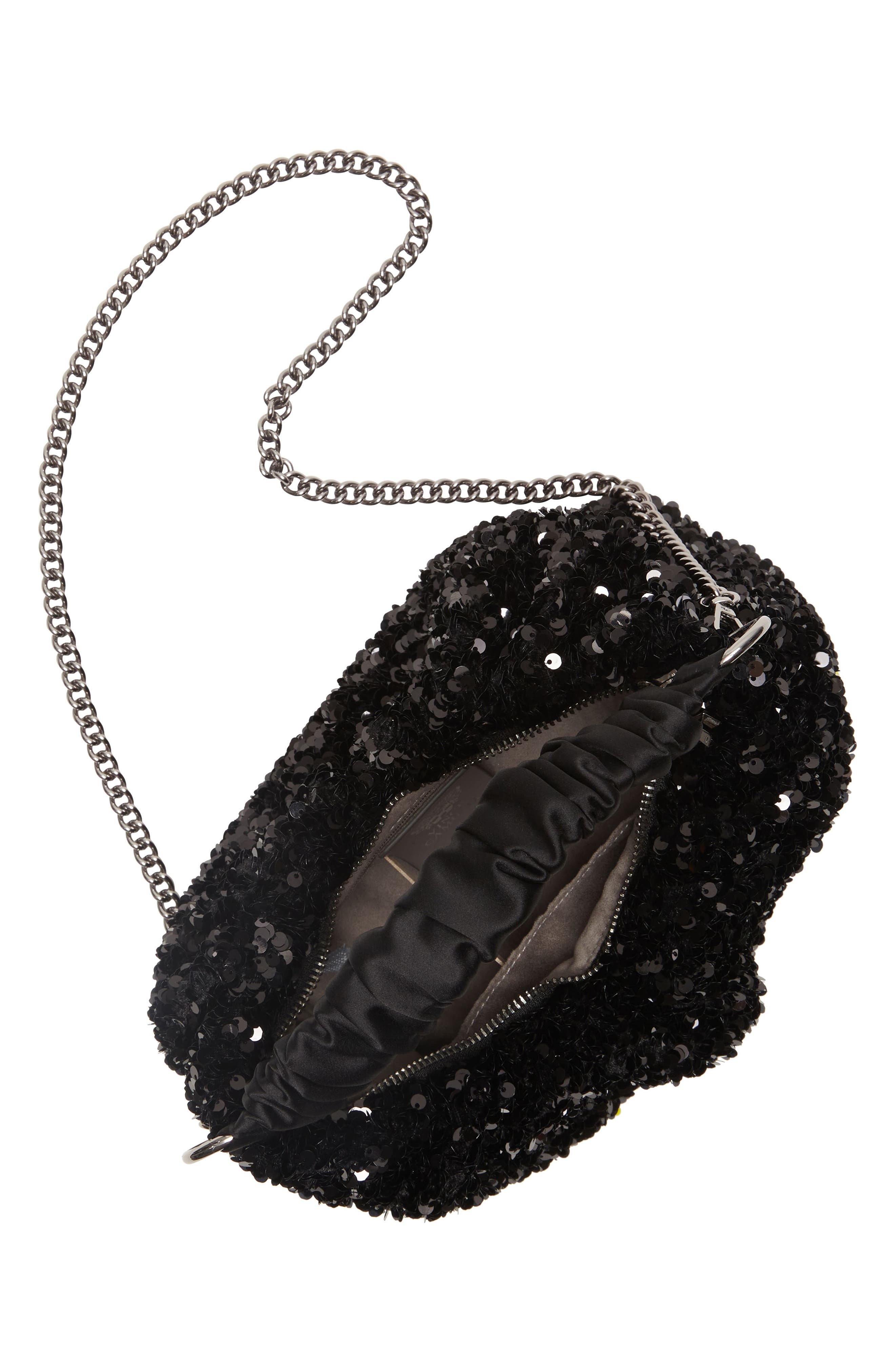 Vince Camuto Bifli Sequin Top Handle Bag, Alternate, color, 