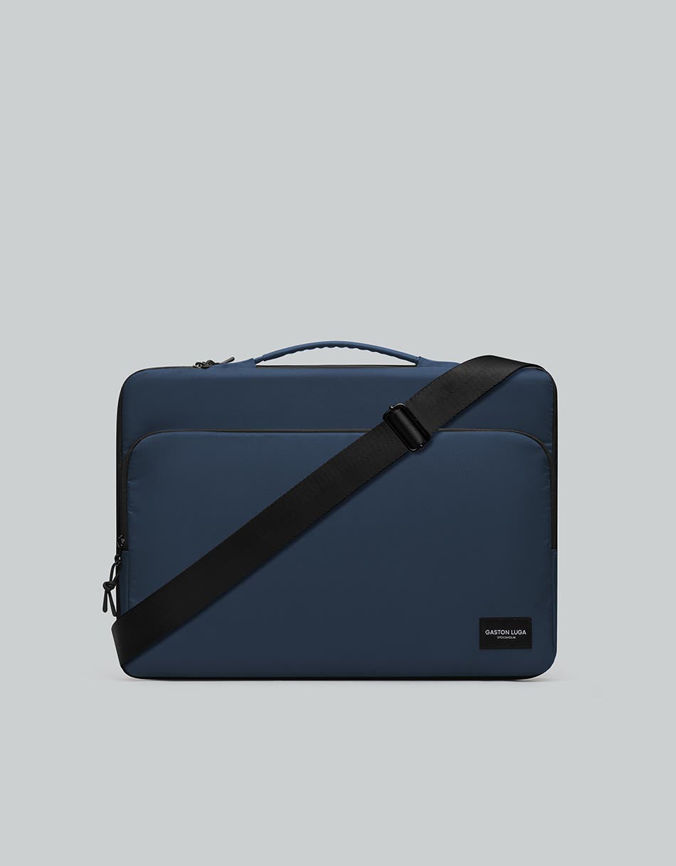 Däsh Cushioned Briefcase 15"/16", Main, color, Dark Blue
