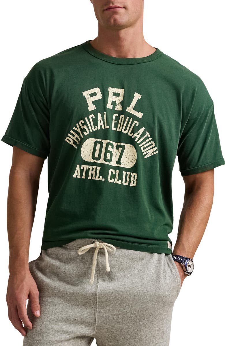 Polo Ralph Lauren Unever Jersey Graphic T-Shirt, Main, color,