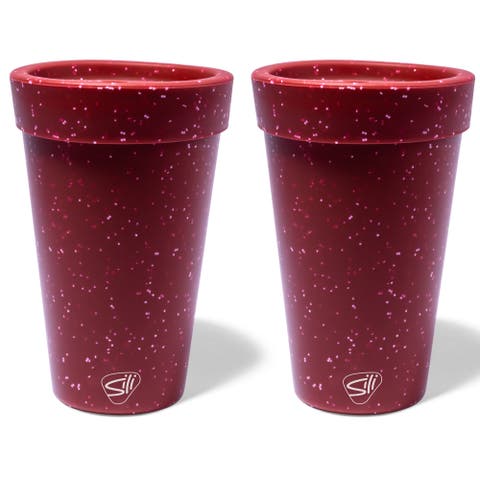Silicone 16oz Coffee Tumblers 2pk