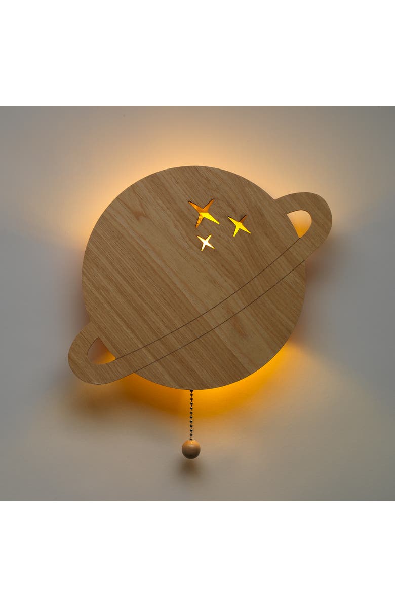 Lambs
Ivy Sky Rocket LED Light Up Saturn/Planet Wall Decor/Wall Hanging, Alternate, color,