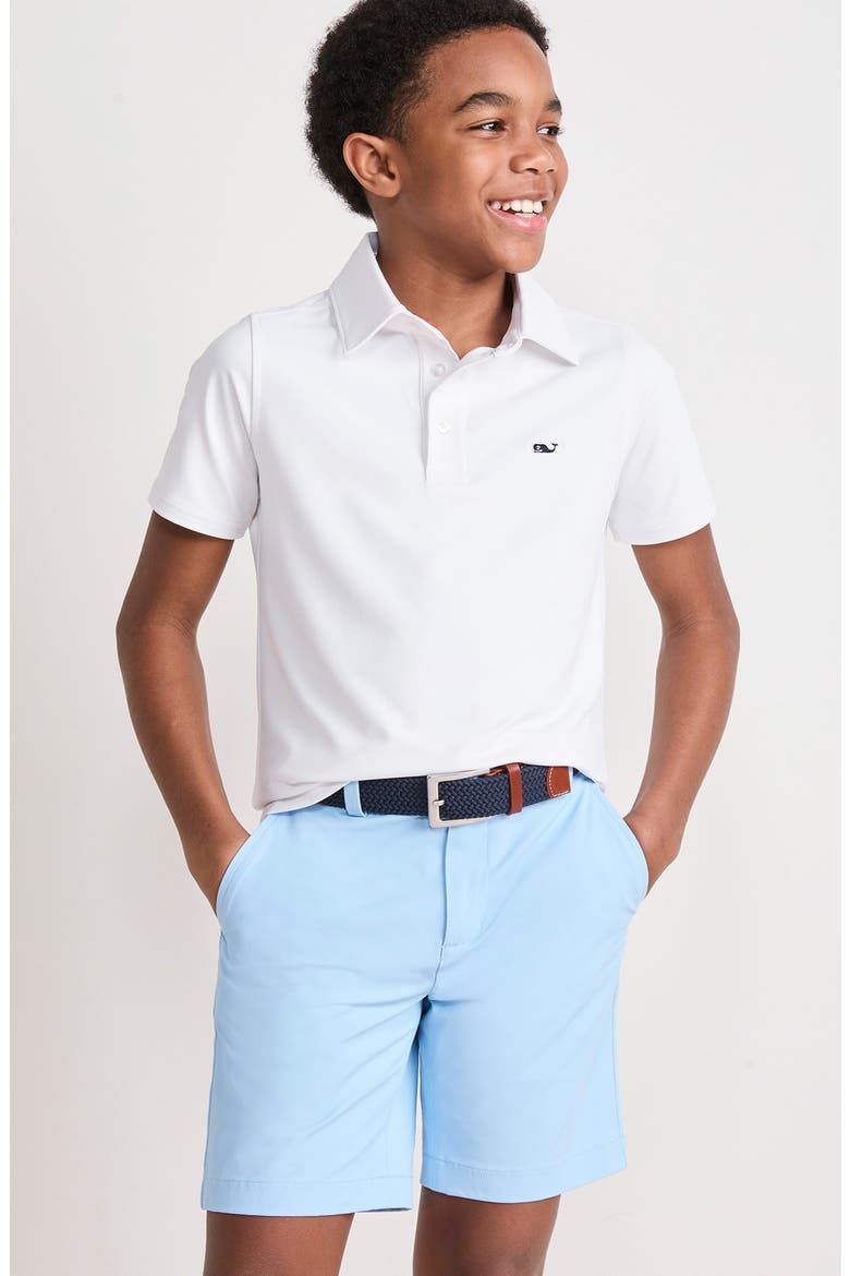 Kids' Sankaty Polo Shirt, Alternate, color, WHITE CAP
