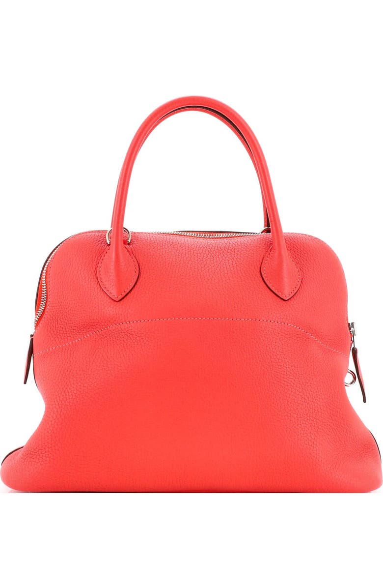 Pre-Owned Hermes Bolide Bag Clemence 31, Alternate, color, Rouge Pivoine