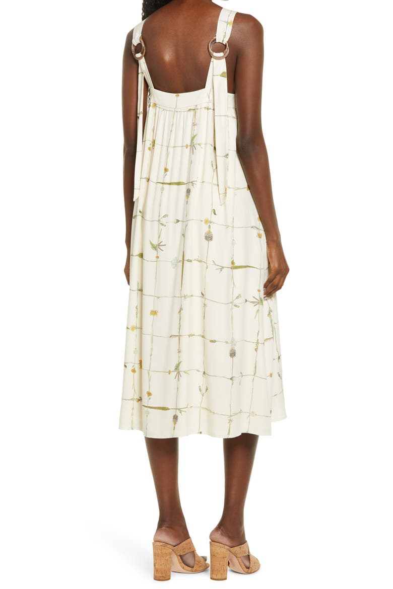 The Saya Midi Dress, Alternate, color, LE JARDIN FLORAL