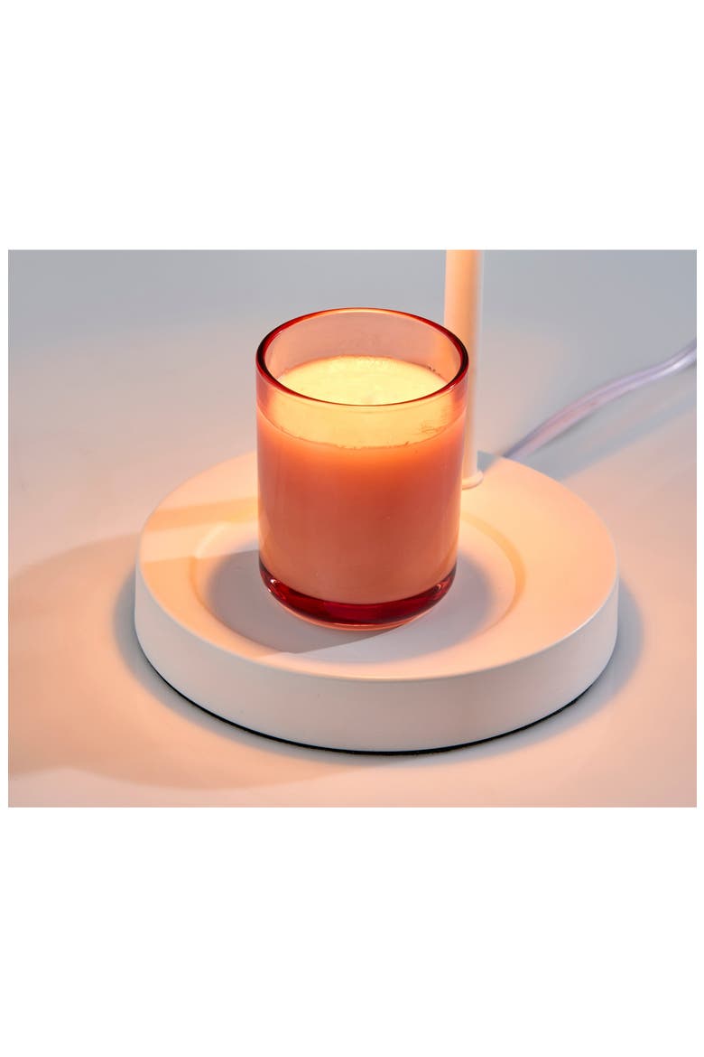 Perry Candle Warmer Lamp, Alternate, color, WHITE