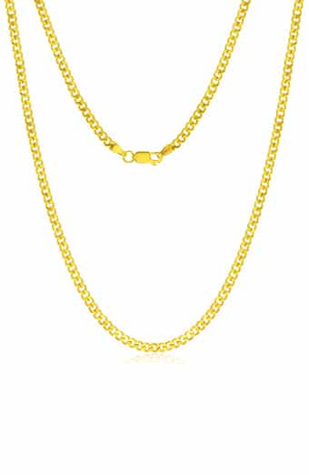 14k Gold Fill Cuban Chain Necklace