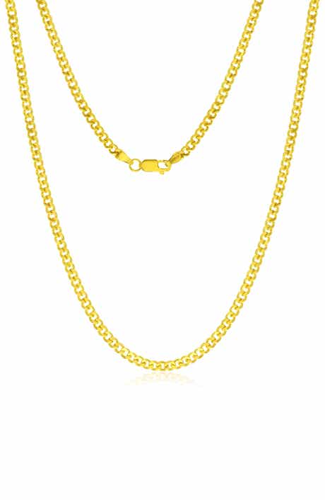 14k Gold Fill Cuban Chain Necklace