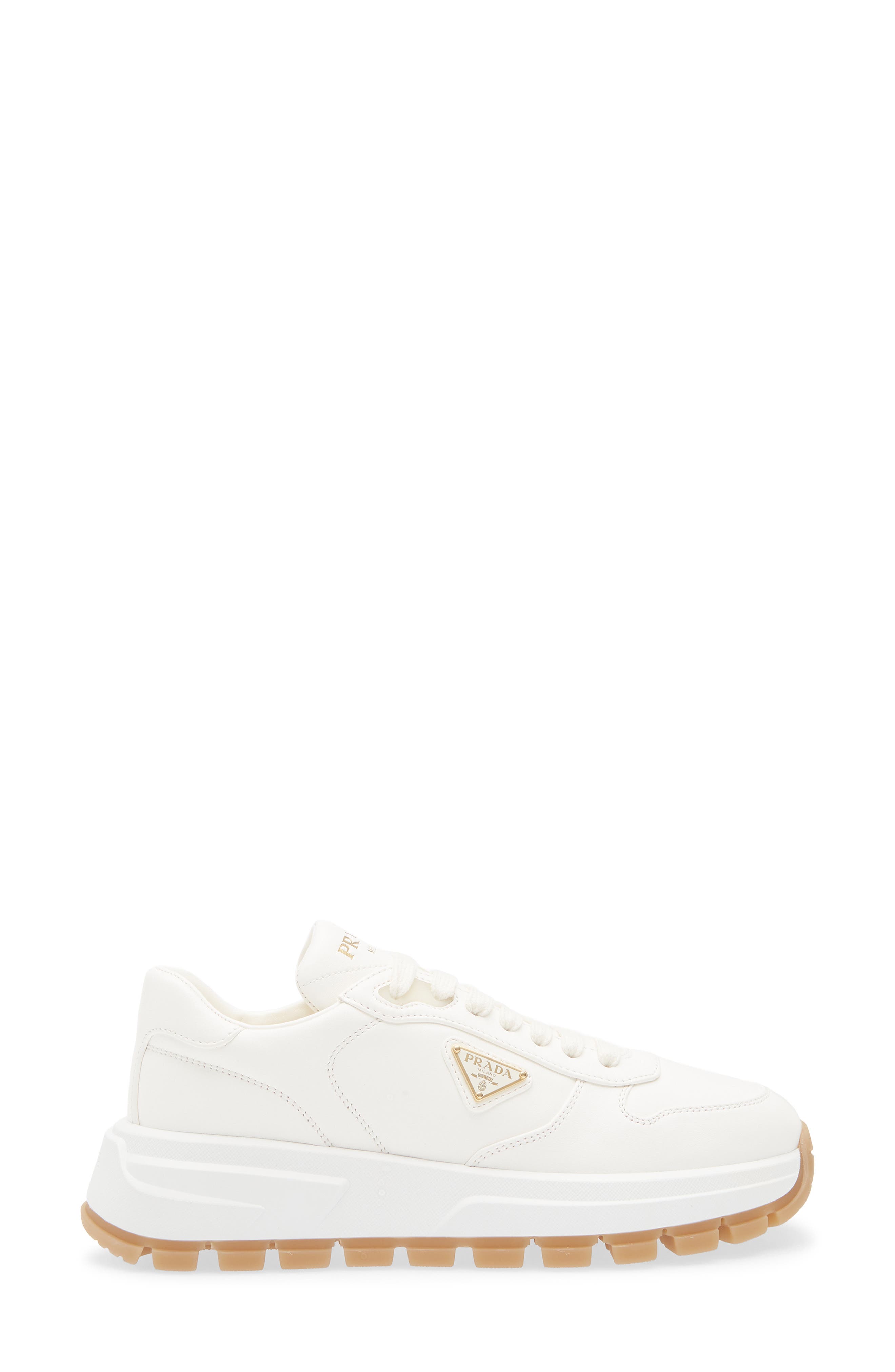 Prax Leather Sneaker, Alternate, color, AVORIO