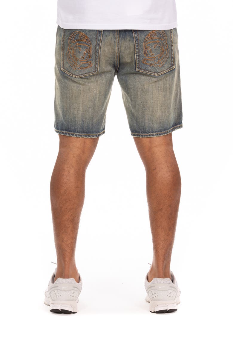 Billionaire Boys Club BB Pulsar Cotton Denim Shorts, Alternate, color, Crater