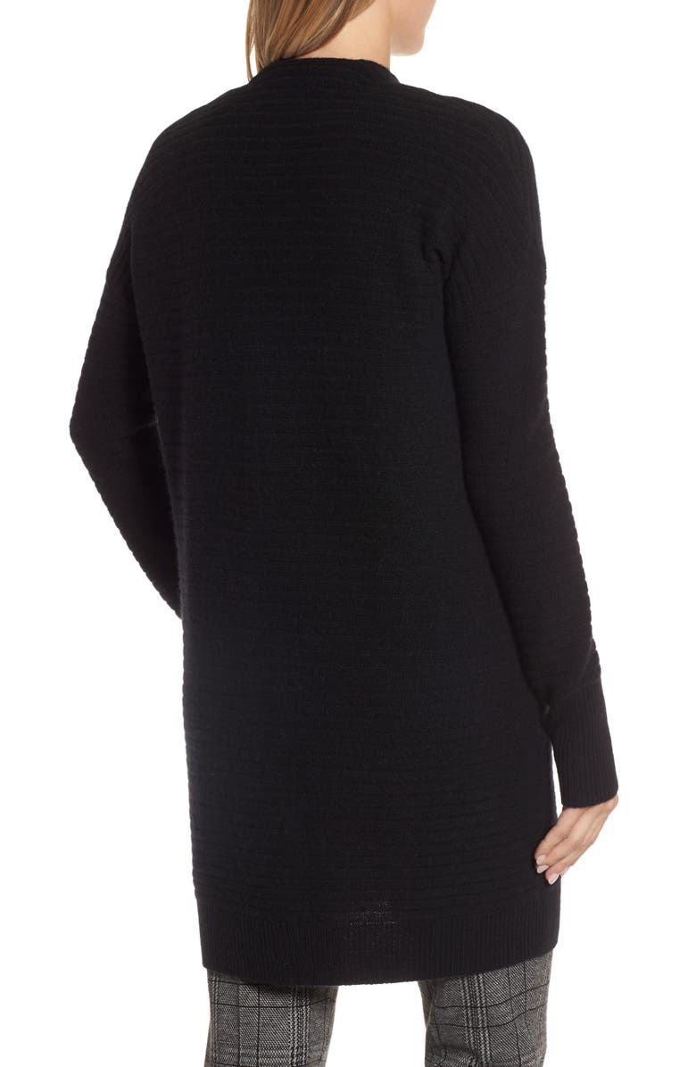 Halogen<sup>®</sup> Ribbed Cashmere Cardigan, Alternate, color, 