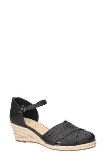 EASY STREET EASY STREET COAST ESPADRILLE WEDGE SANDAL