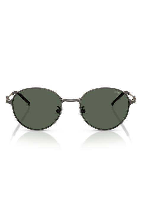 52mm Round Sunglasses