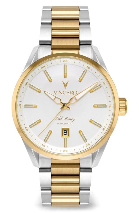 Old Money Limited Edition Automatic Bracelet Watch, 41mm