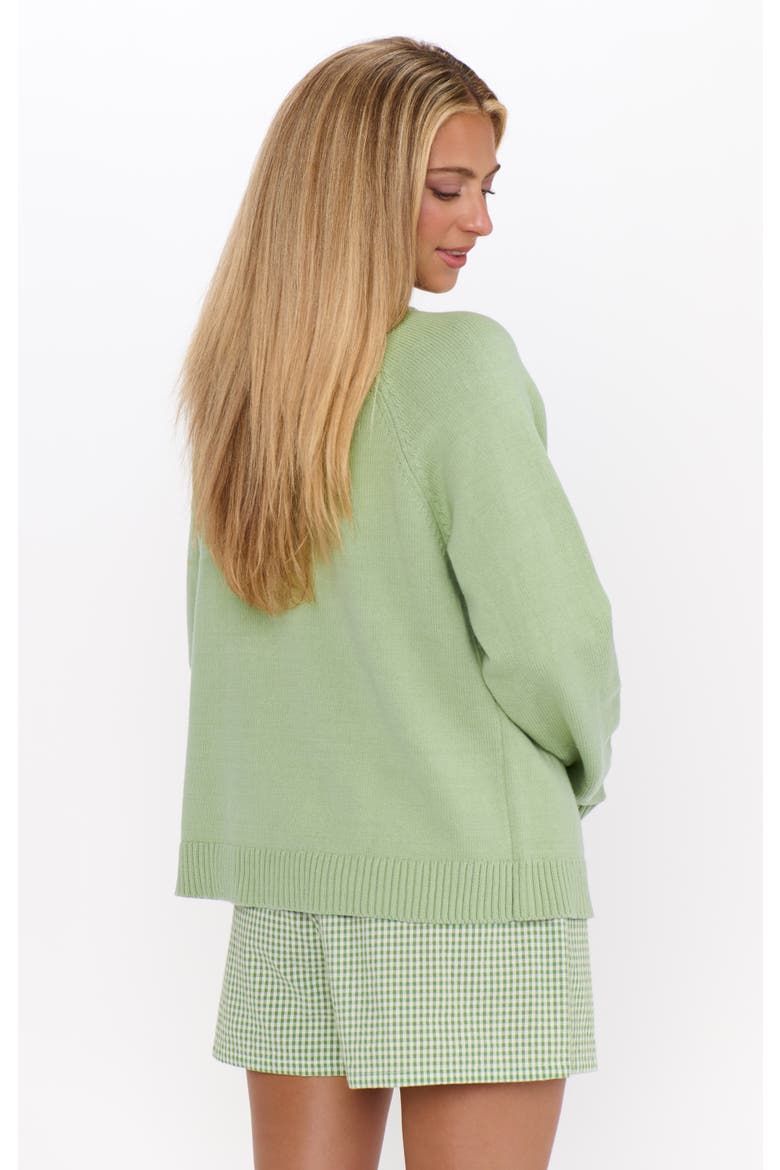 Off Duty Sweater, Alternate, color, Lucky Graphic Knit