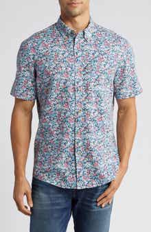 Faherty Breeze Short Sleeve Button-Down Shirt