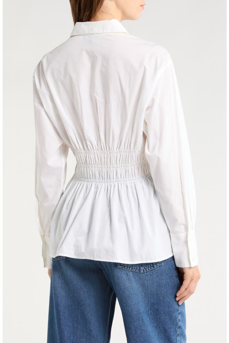 Sly Poplin Shirt, Alternate, color, WHITE