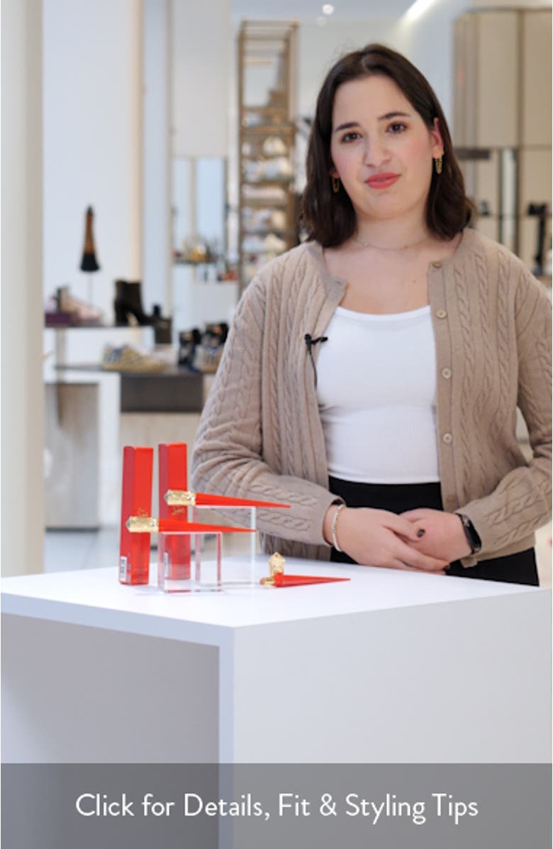 Rouge Stiletto Glossy Shine Lipstick, sales video thumbnail