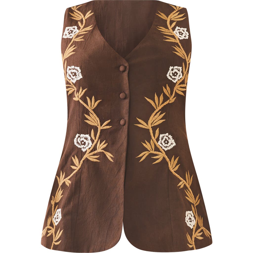 Eddy Alexa Top In Brown