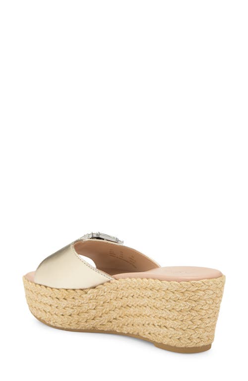 Stuart Weitzman June 75 Wedge Slide Sandal