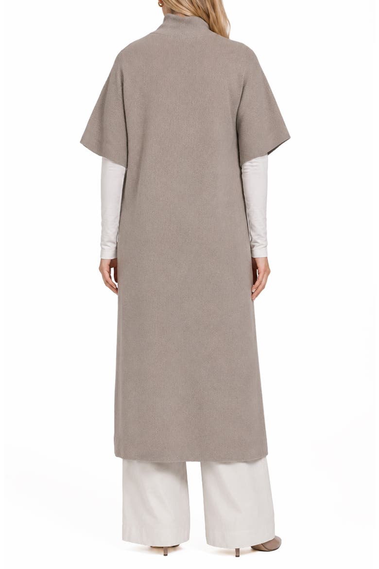 Bree Mock Neck Sweater Tunic, Alternate, color, TAPIOCA HTHR