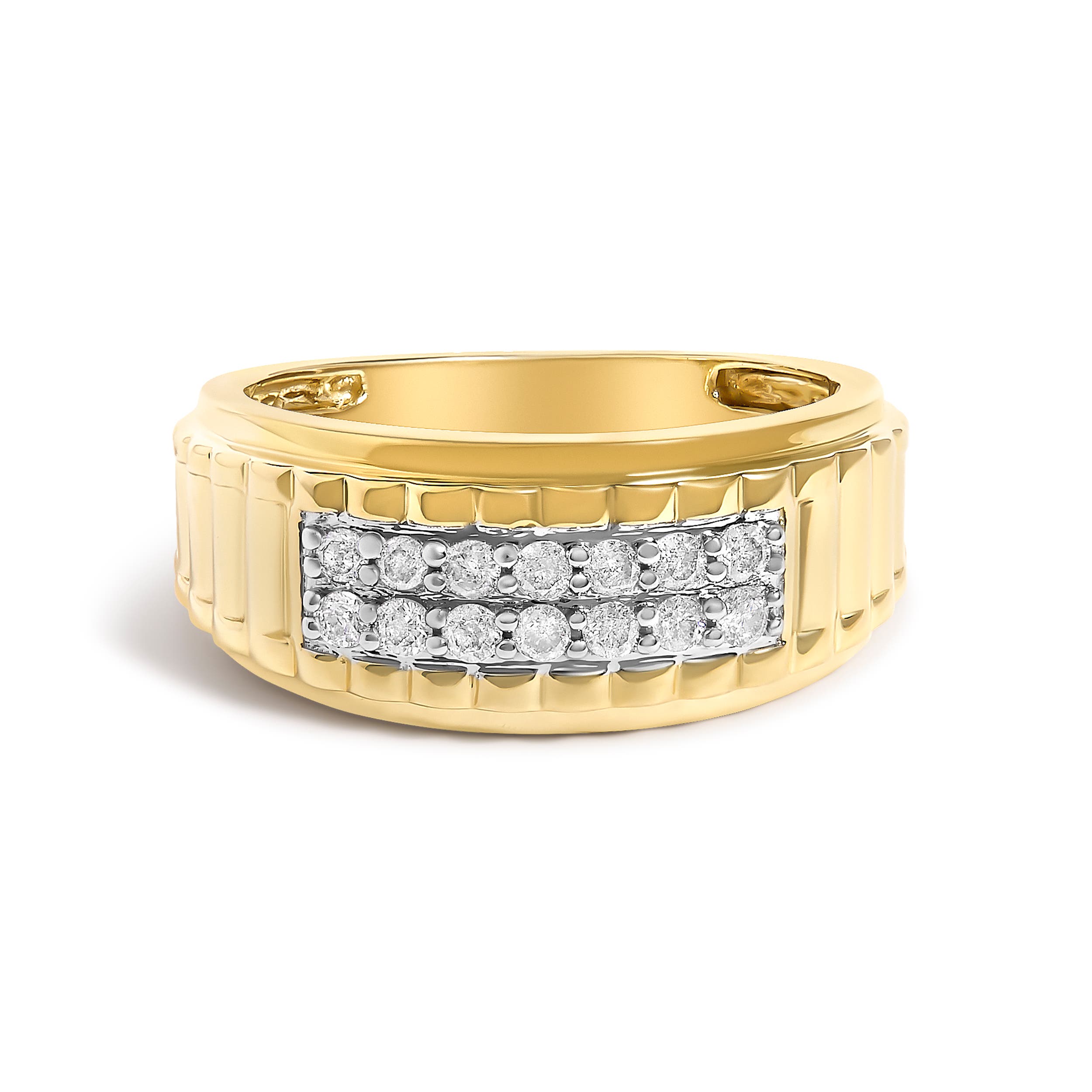 selected Yellow Gold over Silver