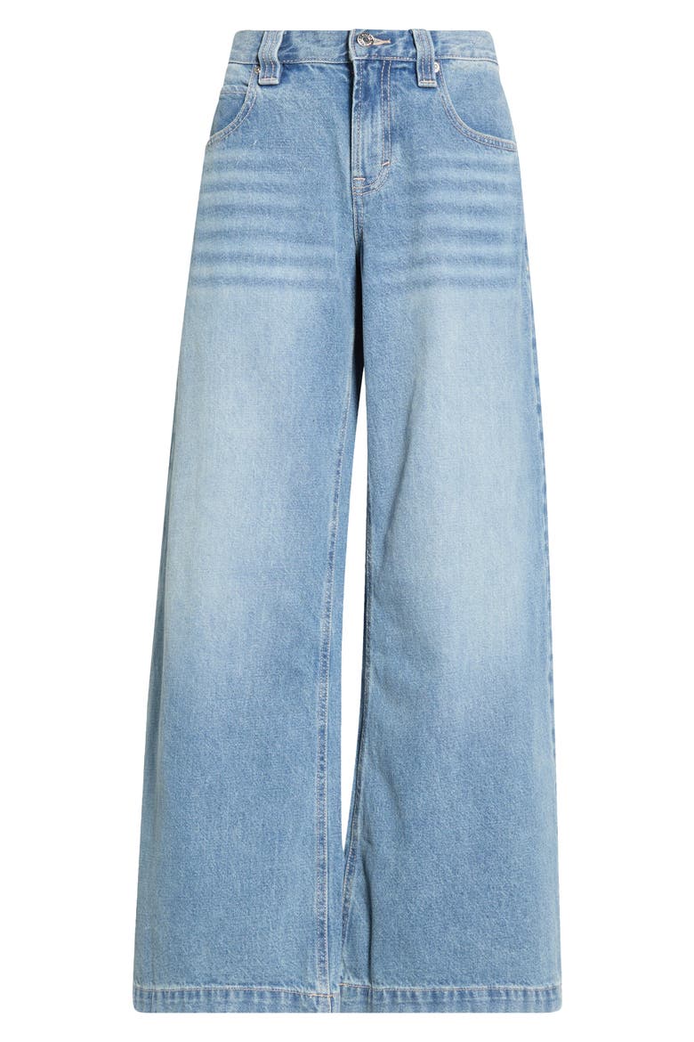 Sloane Ultra Baggy Wide Leg Jeans, Alternate, color, MEDIUM INDIGO