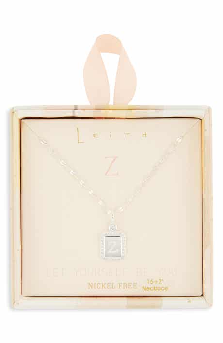 Initial Pendant Necklace