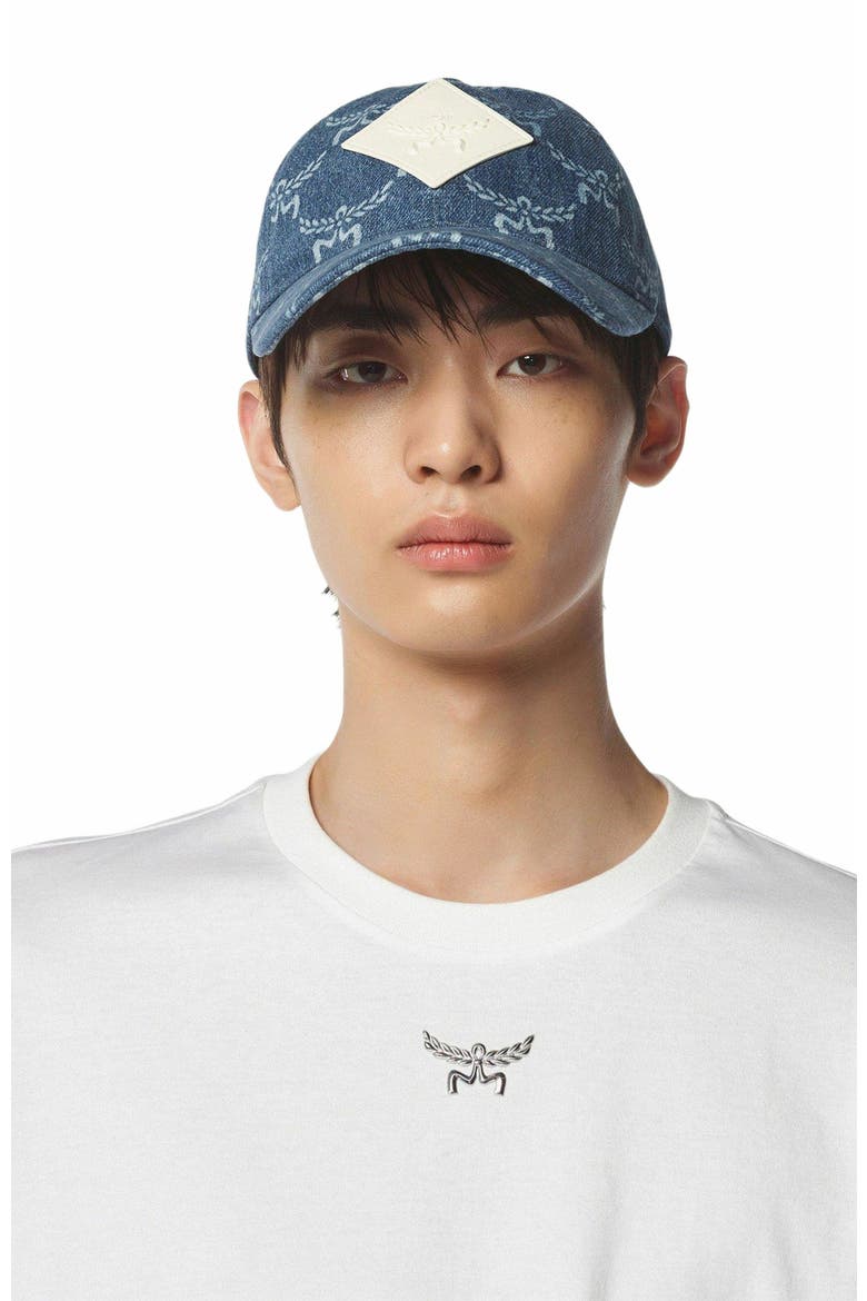 Lauretos Denim Cap, Alternate, color, Electric Lilac