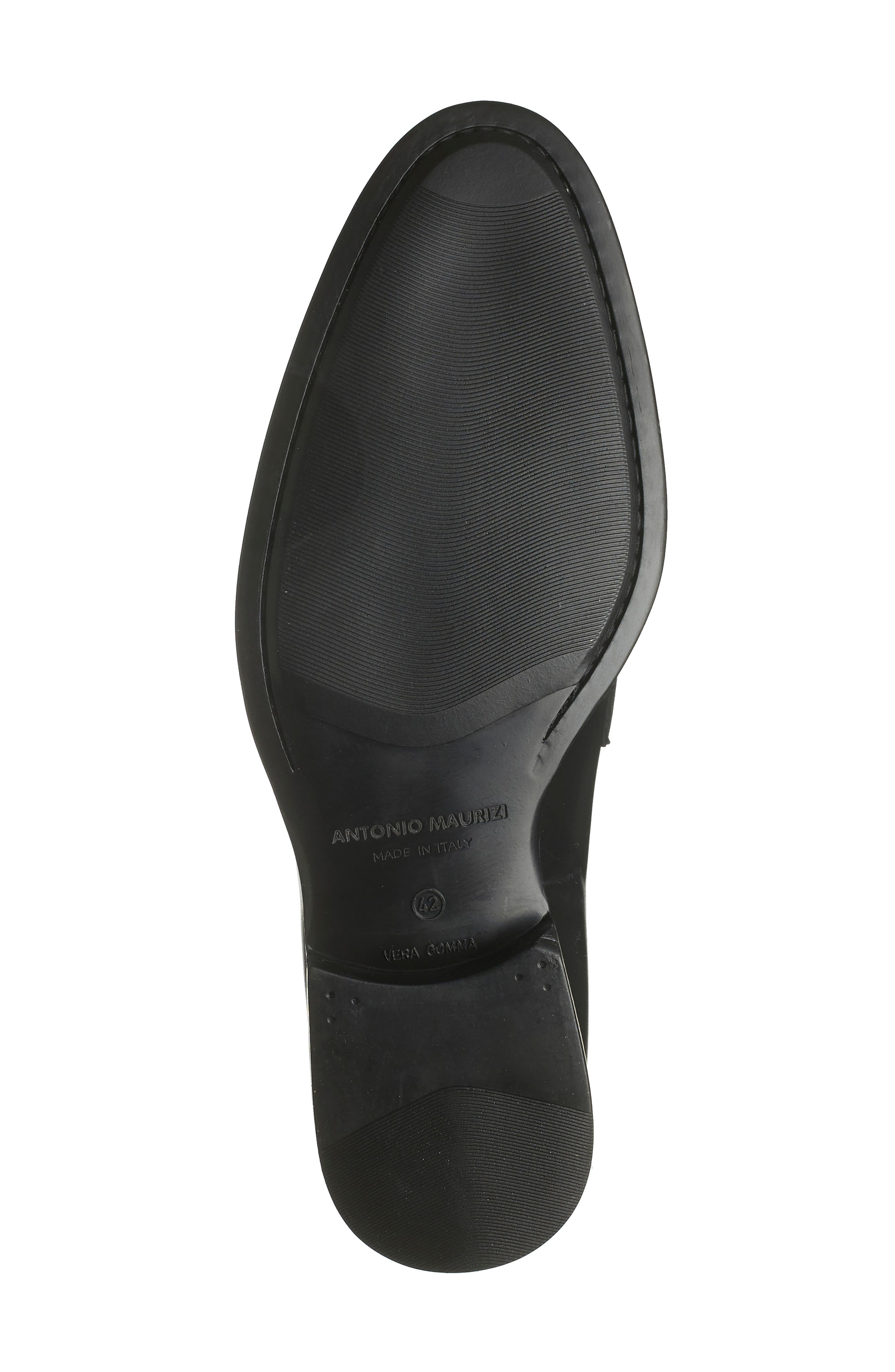 ANTONIO MAURIZI Leather Penny Loafer, Alternate, color, 