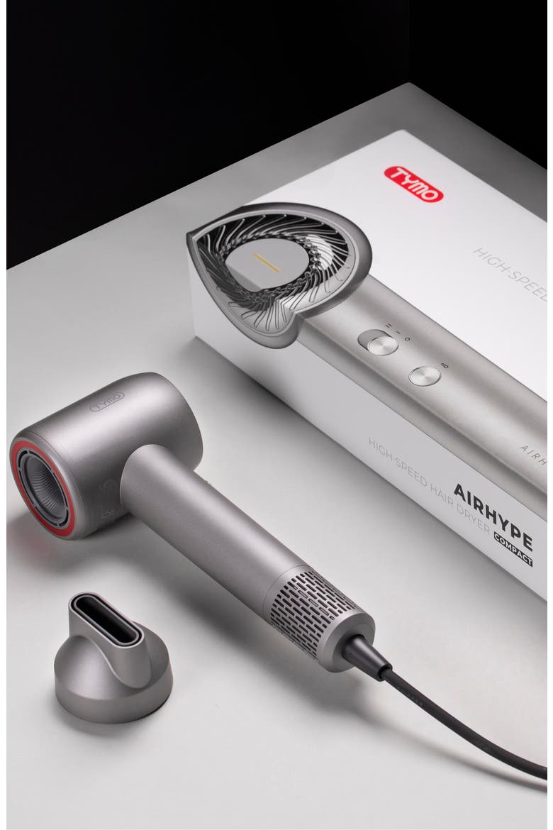 Airhype Compact High Speed Hair Dryer, Alternate, color, SILVER