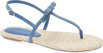 サンダル・ミュール Stuart Weitzman FELICTY SANDAL ESPADRILLAS (SK823STJ XWD) Stuart Weitzman Felicity Slingback Espadrille Sandal (Women